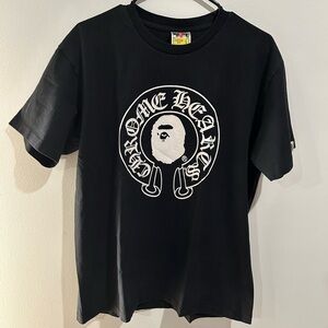 Chrome Hearts x Bape Baby Milo Shirt